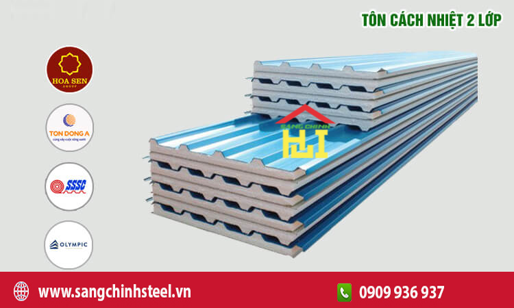 Tôn cách nhiệt 2 lớp: Giải pháp mái nhà tiết kiệm năng lượng và chống nóng hiệu quả