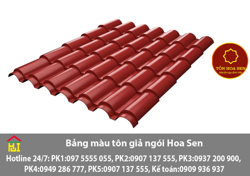 Tôn giả ngói Hoa Sen