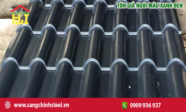 Tôn giả ngói màu xanh đen