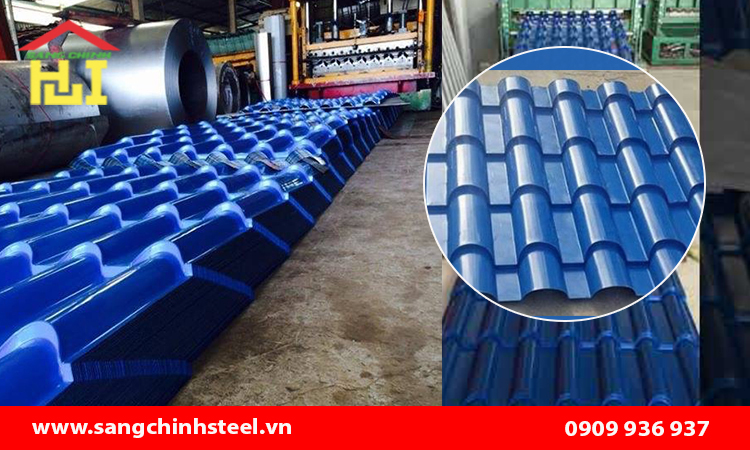 Tôn giả ngói màu xanh dương: Giải pháp lợp mái hiện đại, thẩm mỹ và bền bỉ