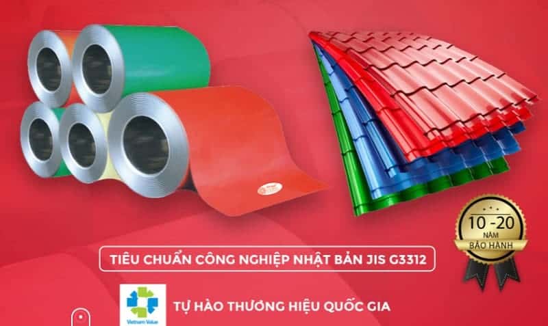 Tiêu chuẩn tôn TVP