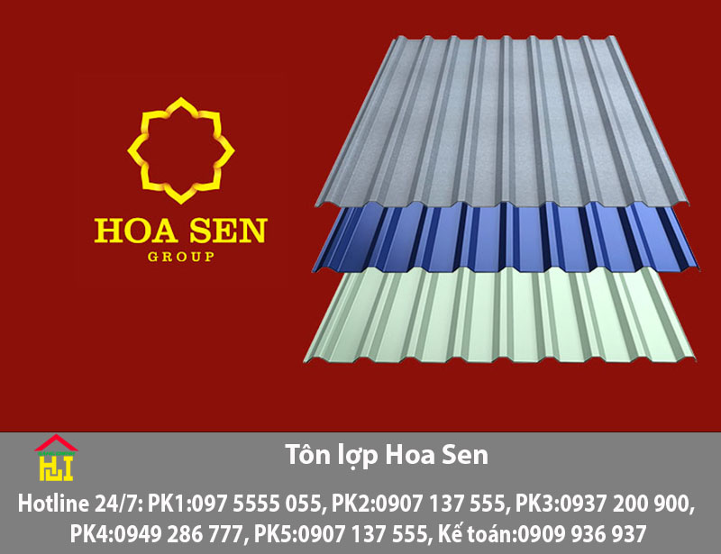 Tôn lợp Hoa Sen