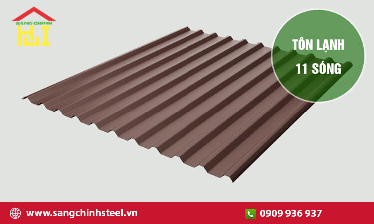 Tôn lạnh 11 sóng: Giải pháp lợp mái tối ưu cho mọi công trình