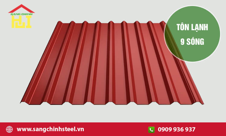 Tôn lạnh 9 sóng