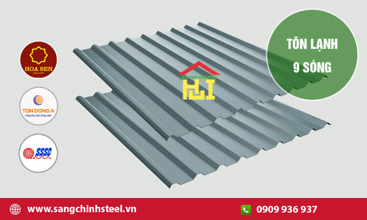 Tôn lạnh 9 sóng