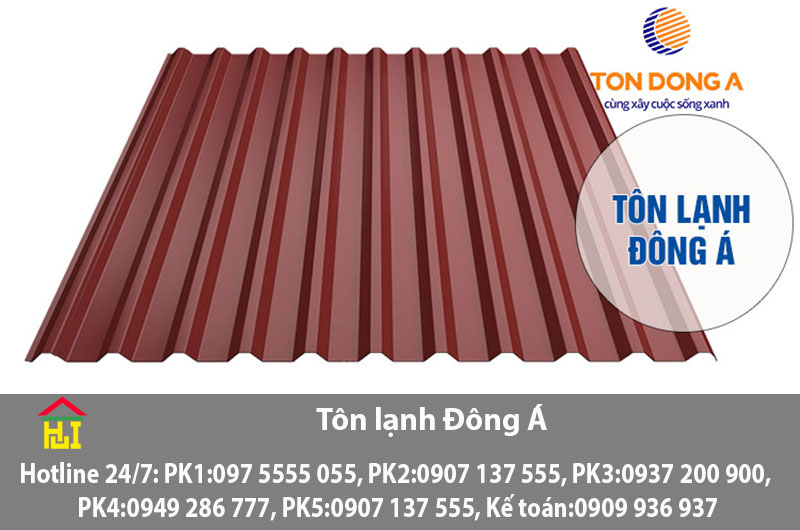 Tôn lợp Đông Á
