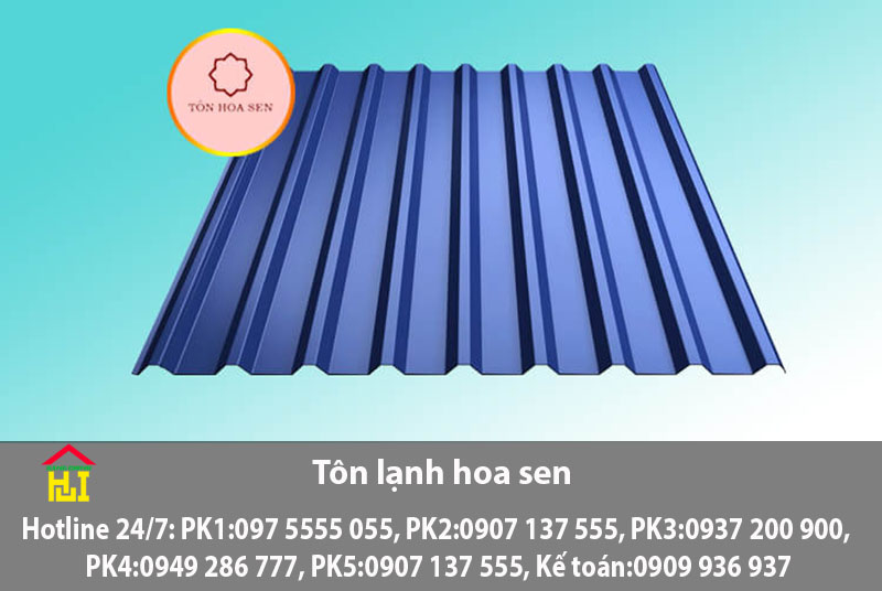 Tôn lạnh Hoa Sen
