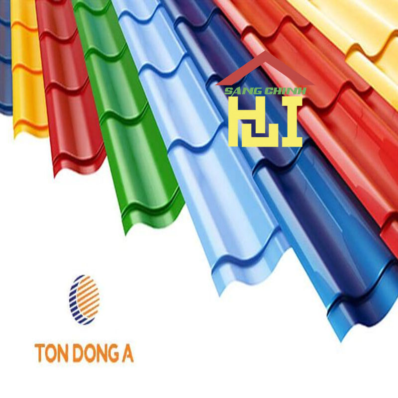 Bảng màu tôn Đông Á