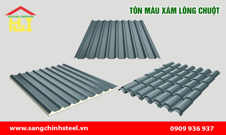 Tôn Màu Xám Lông Chuột: Đặc Điểm, Ứng Dụng & Bảng Giá Mới Nhất