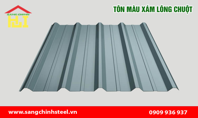 Tôn Màu Xám Lông Chuột: Đặc Điểm, Ứng Dụng & Bảng Giá Mới Nhất