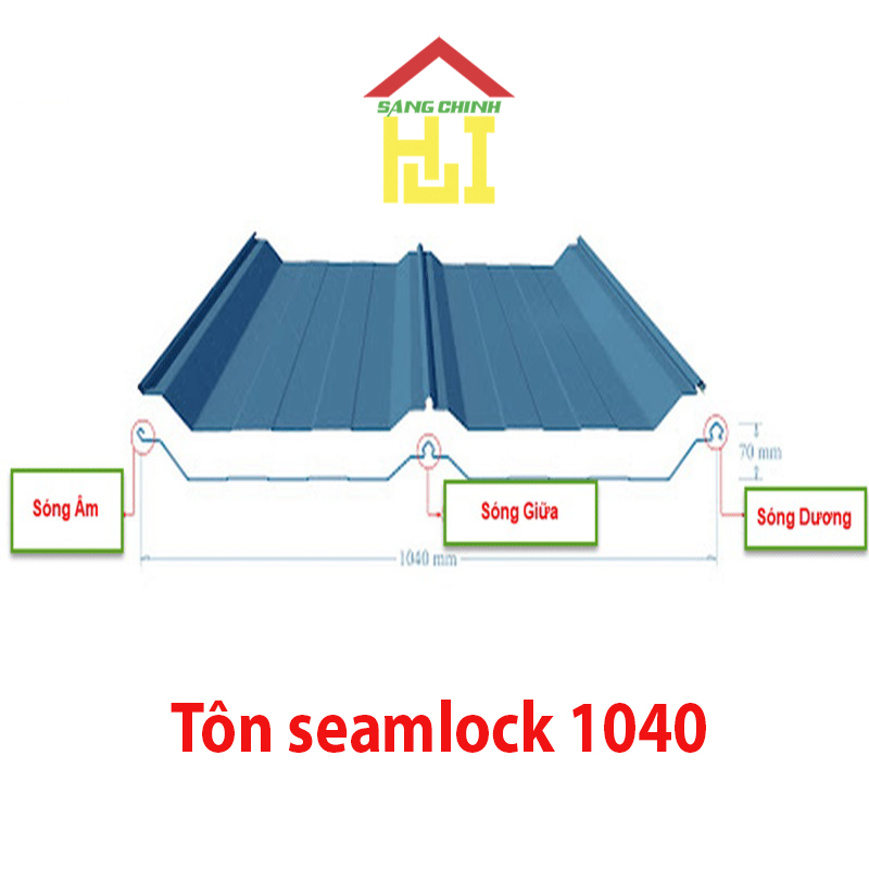 Tôn seamlock 1040
