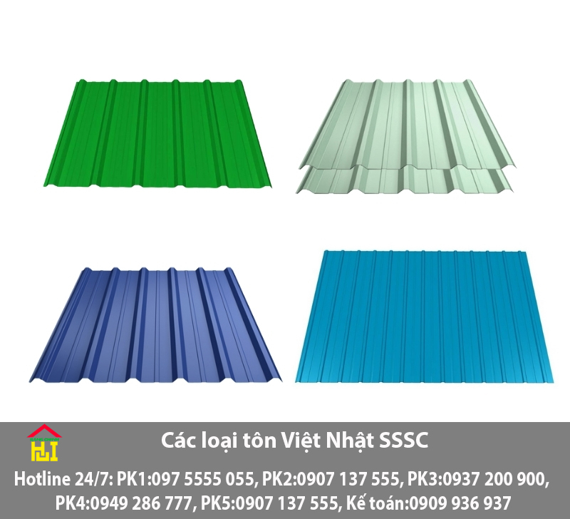 Tôn Việt Nhật có những loại nào