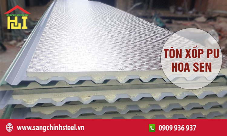 Tôn Xốp Hoa Sen: Giải Pháp Lợp Mái Cách Nhiệt Vượt Trội