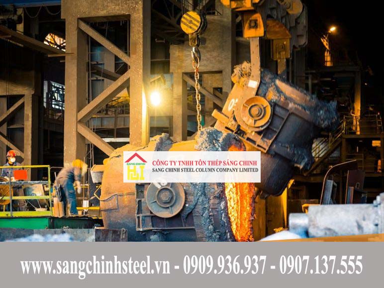 Những nguyên liệu sản xuất thép chính được sử dụng phổ biến
