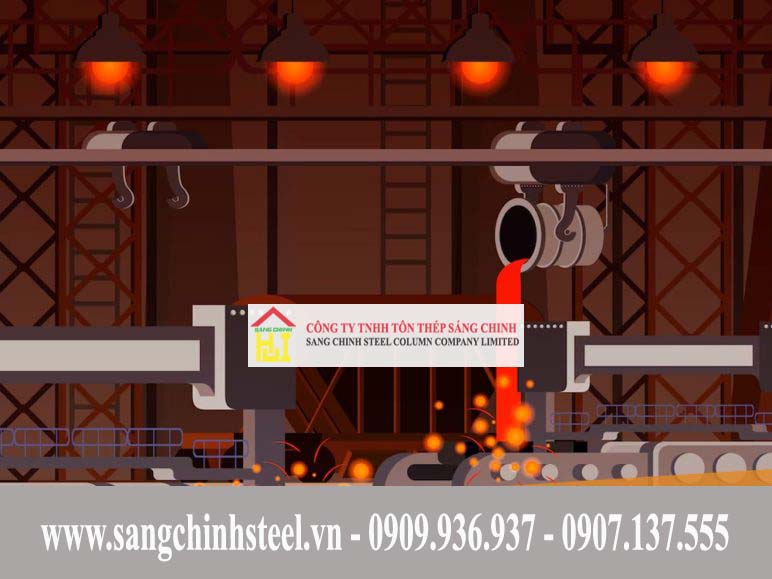 Tóm tắt quy trình sản xuất thép chi tiết và dễ hiểu