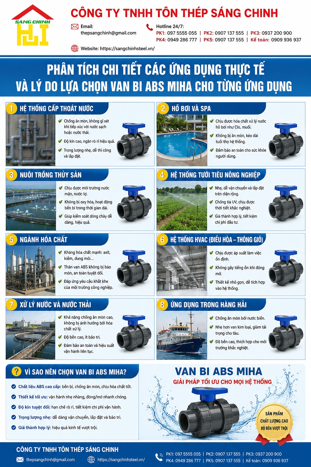 VAN BI REN TRONG REN NGOÀI TAY BƯỚM ABS – MIHA
