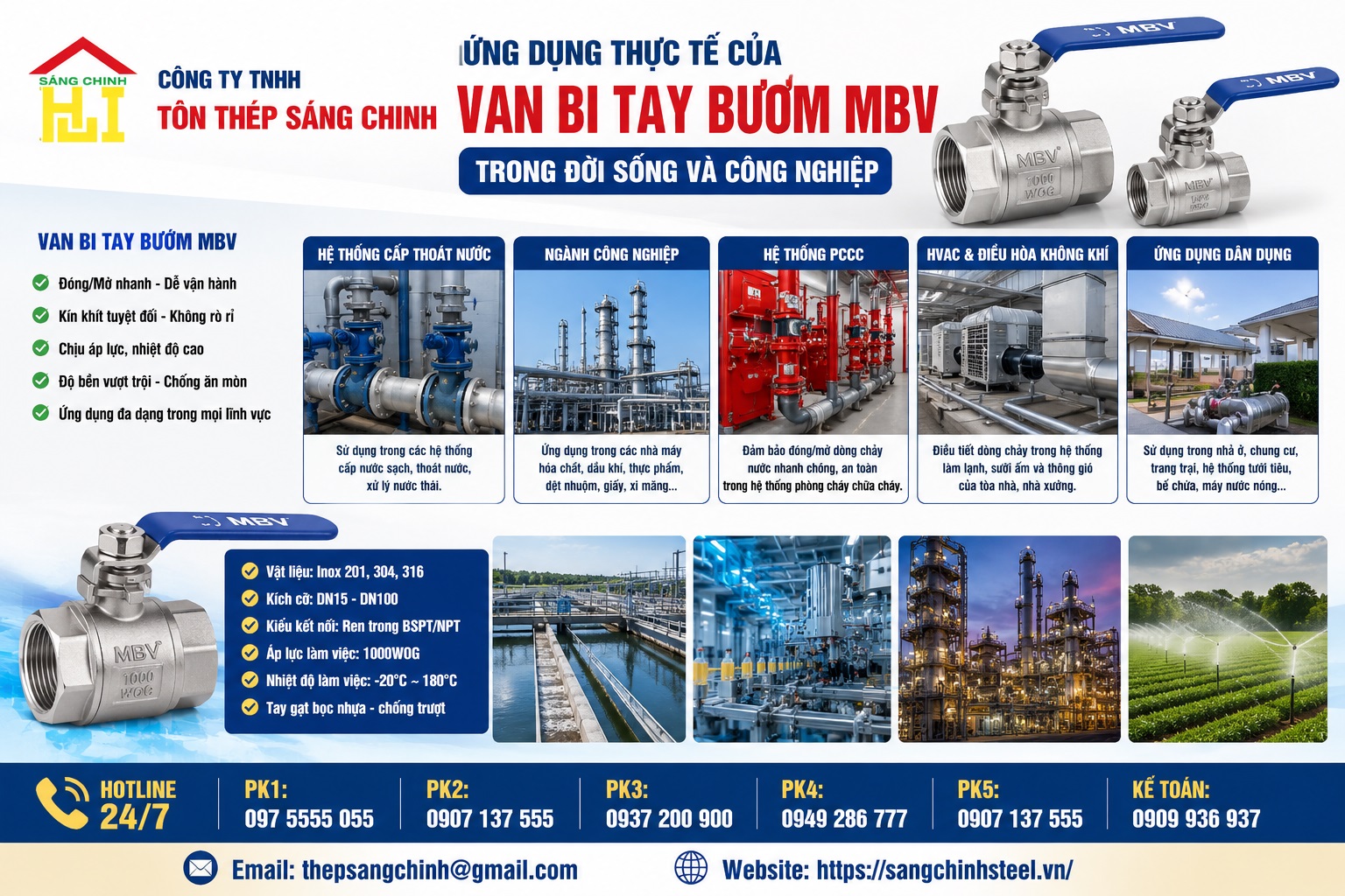 VAN BI TAY BƯỚM – MBV