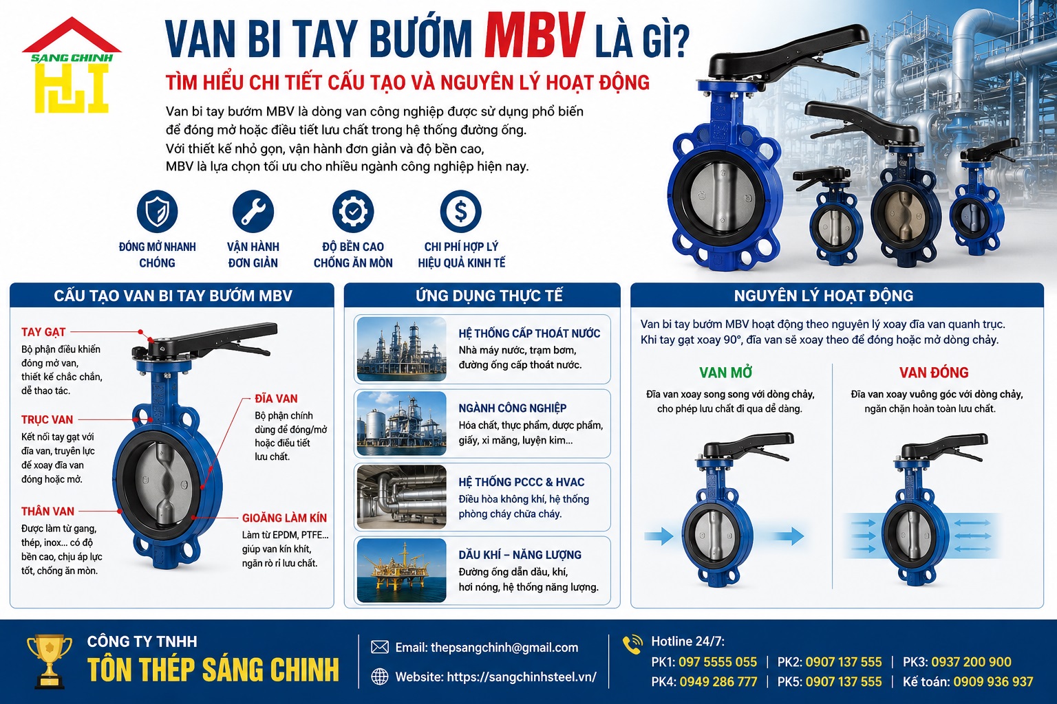 VAN BI TAY BƯỚM – MBV