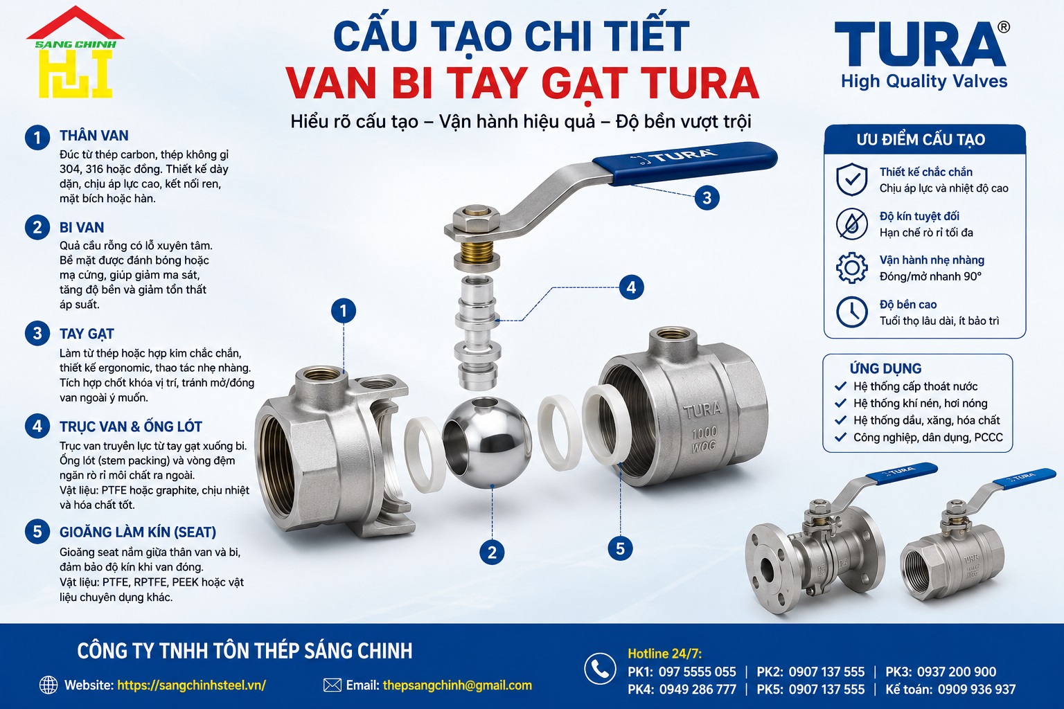 VAN BI TAY GẠT – TURA