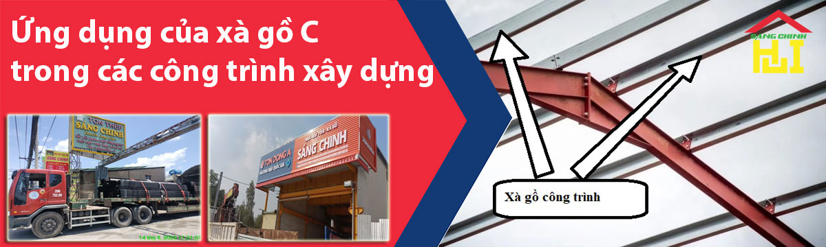 Ứng dụng của xà gồ C trong các công trình xây dựng