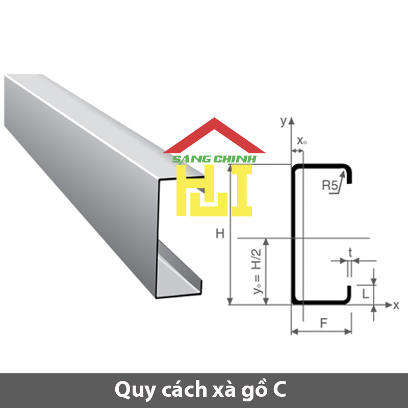 Quy cách xà gồ C