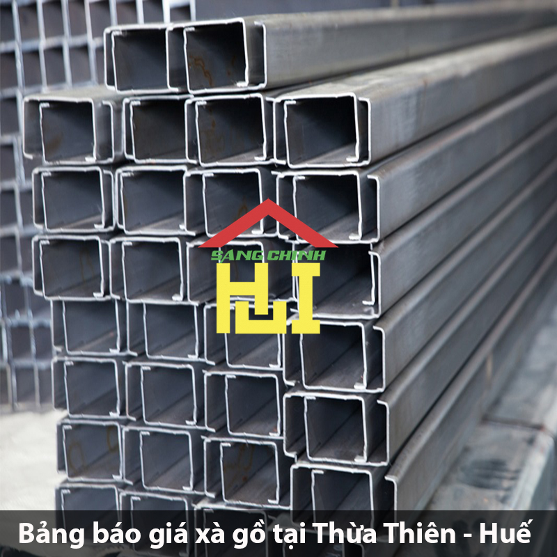 Bảng báo giá xà gồ tại Thừa Thiên - Huế