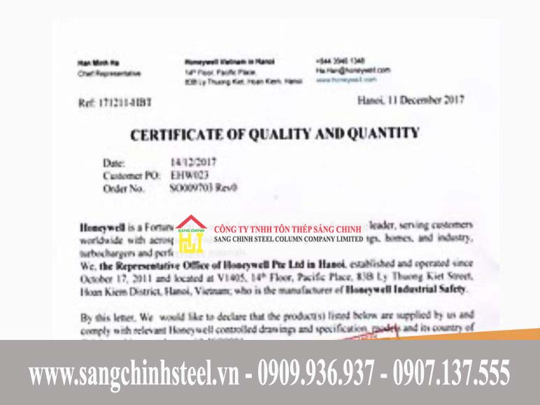 Chứng nhận xuất xưởng là gì? Quy trình kèm link tải