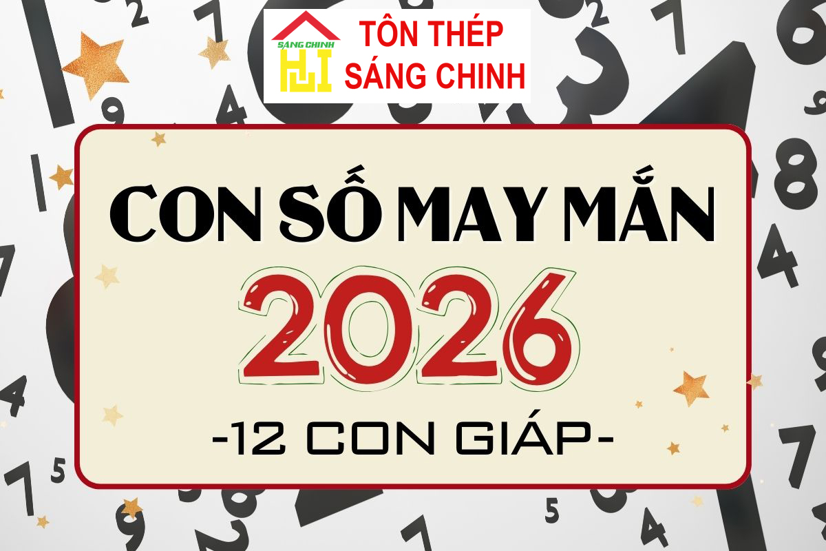 Con Số May Mắn Năm 2026 Theo Phong Thủy