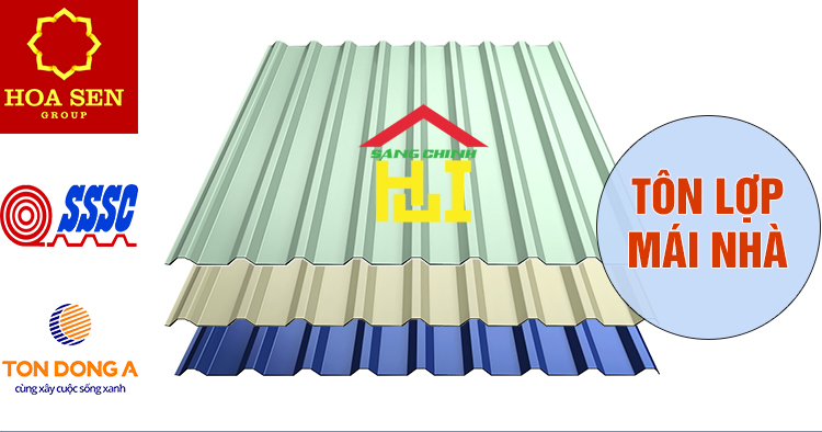 Giá tôn lợp mái nhà bao nhiêu tiền một mét?