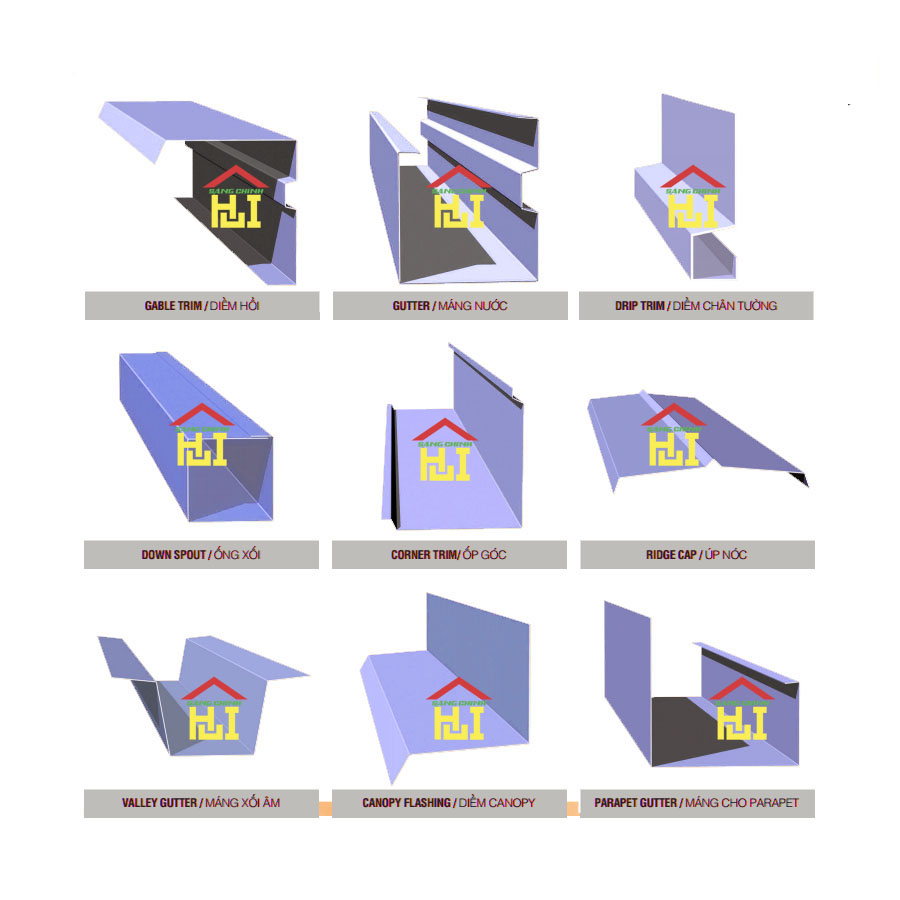 Bảng giá phụ kiện tôn vinaone