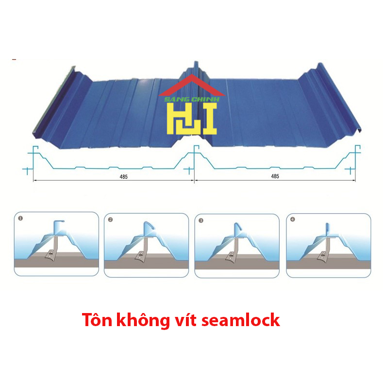 Tôn không vít seamlock