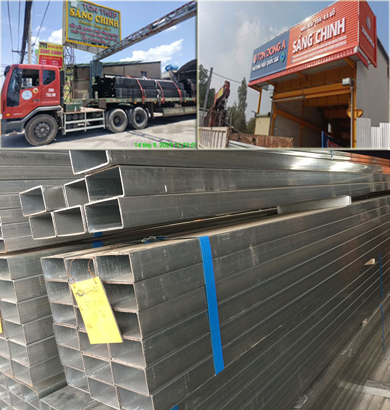 Thép hộp mạ kẽm dài bao nhiêu?