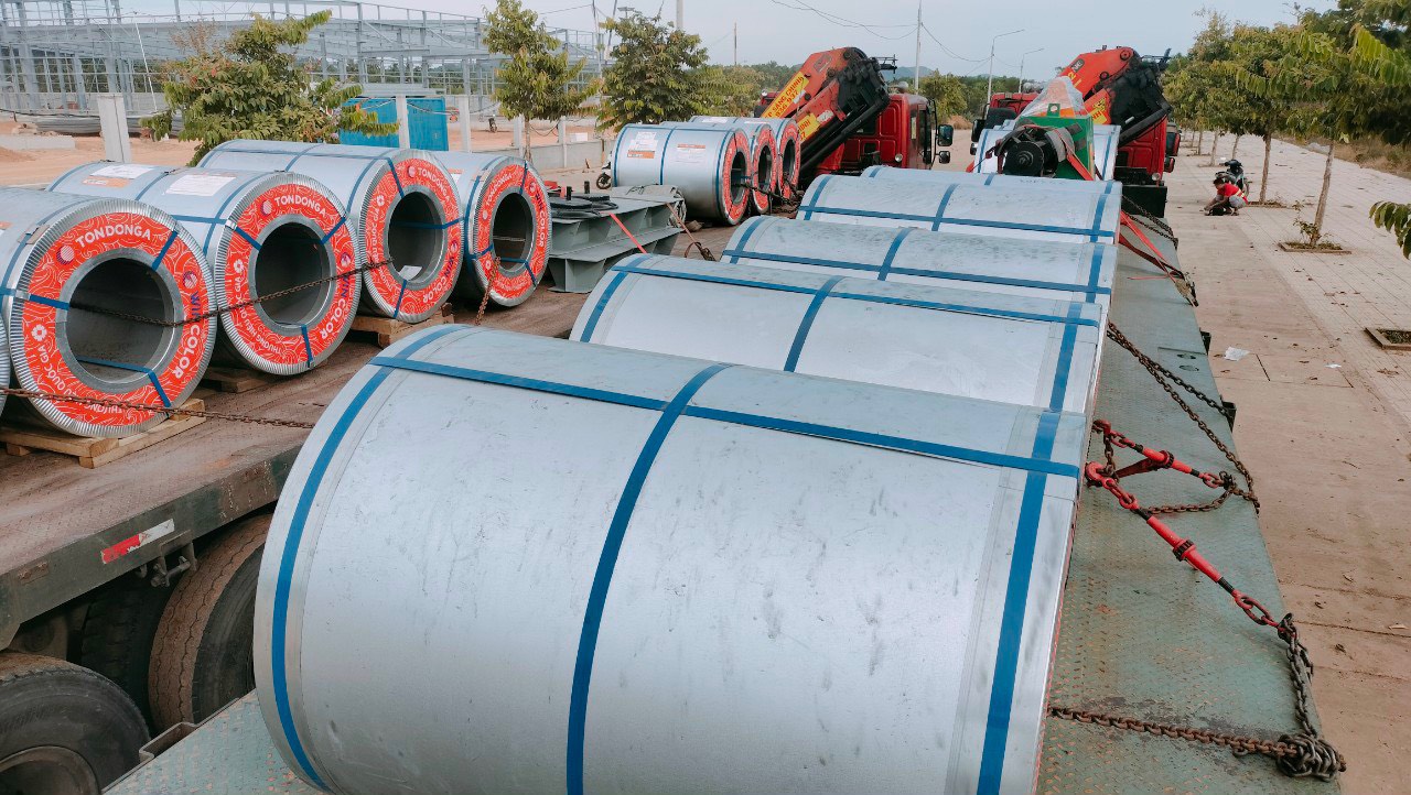 Đại lý tôn hoa sen tại Hậu Giang tại Sáng Chinh STEEL