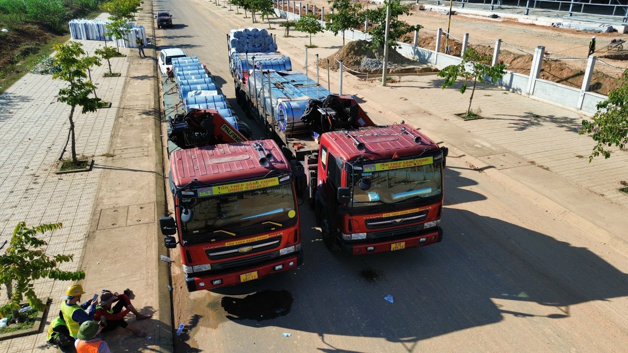 Đại lý tôn hoa sen tại An Giang tại Sáng Chinh STEEL