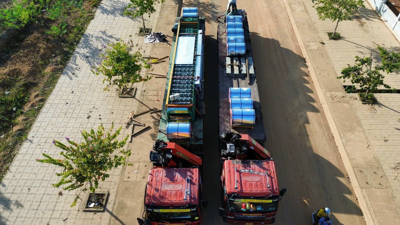 Đại lý tôn hoa sen tại Bình Định tại Sáng Chinh STEEL