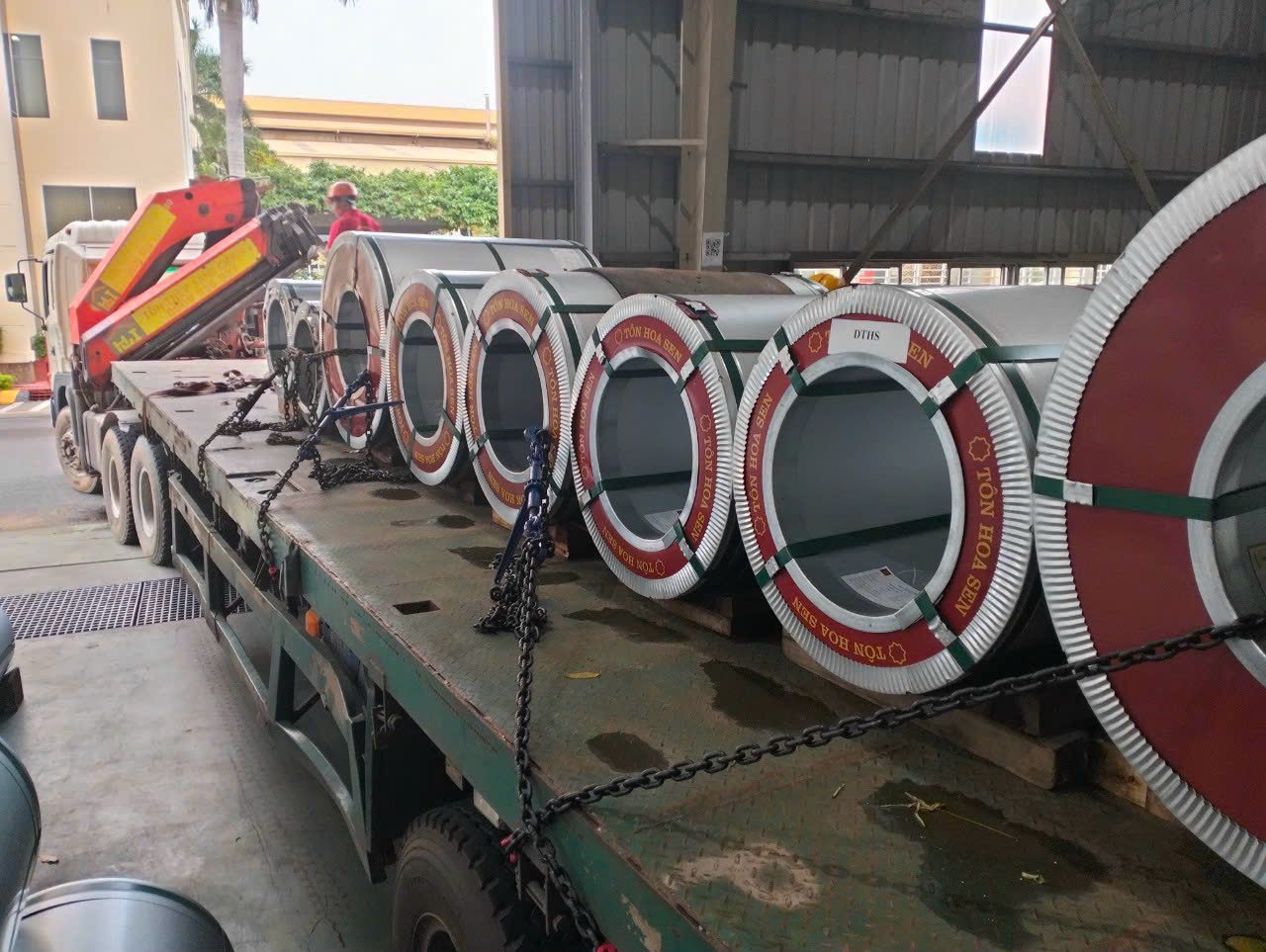Đại lý tôn hoa sen tại Quảng Nam tại Sáng Chinh STEEL
