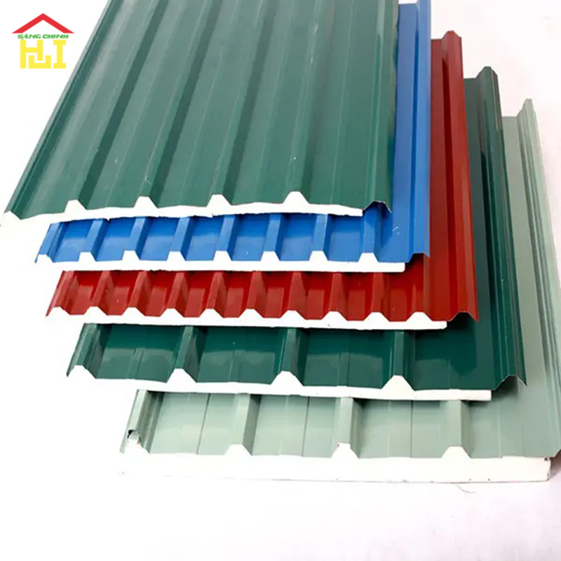 Tôn PU Cách Nhiệt 5 Sóng Bền, Đẹp, Chống Nóng Vượt Trội