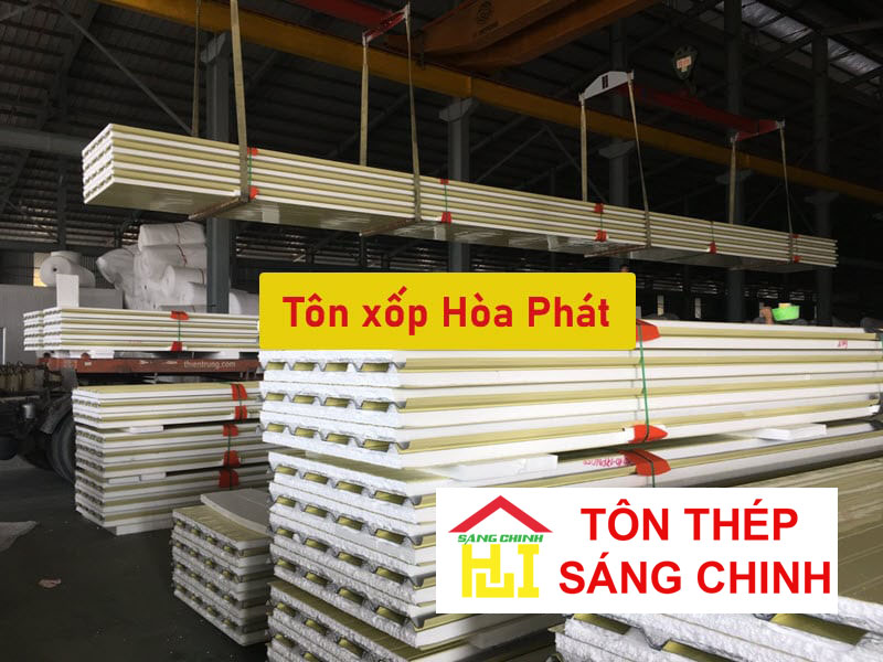 Báo giá tôn xốp hòa phát mới nhất tại Sáng Chinh STEEL
