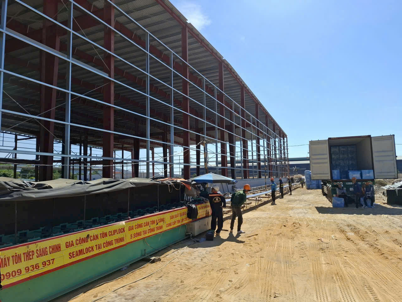 Đại lý tôn hoa sen tại Gia Lai tại Sáng Chinh STEEL