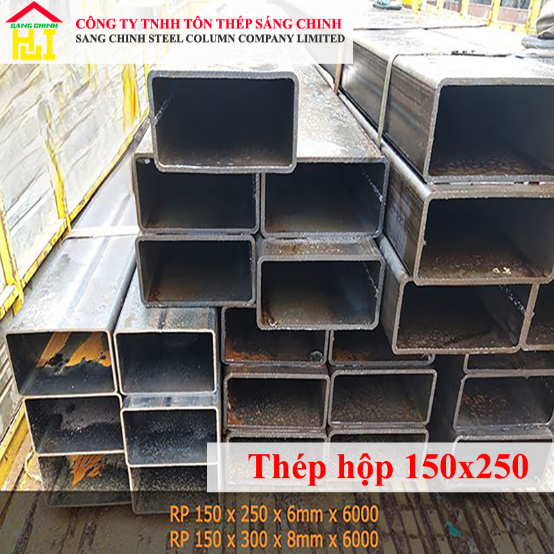 Thép hộp 150×250