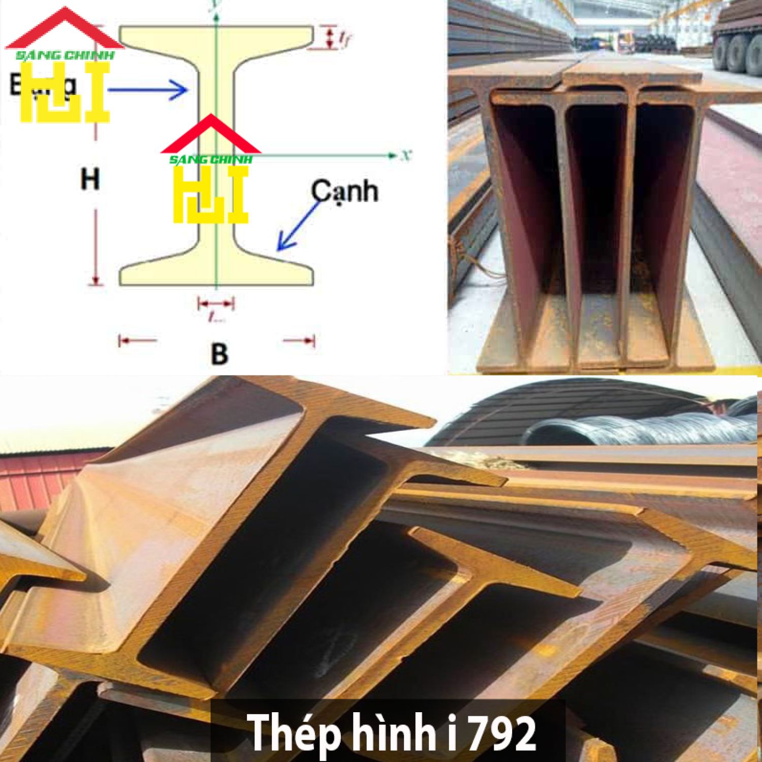 Thép hình i 792