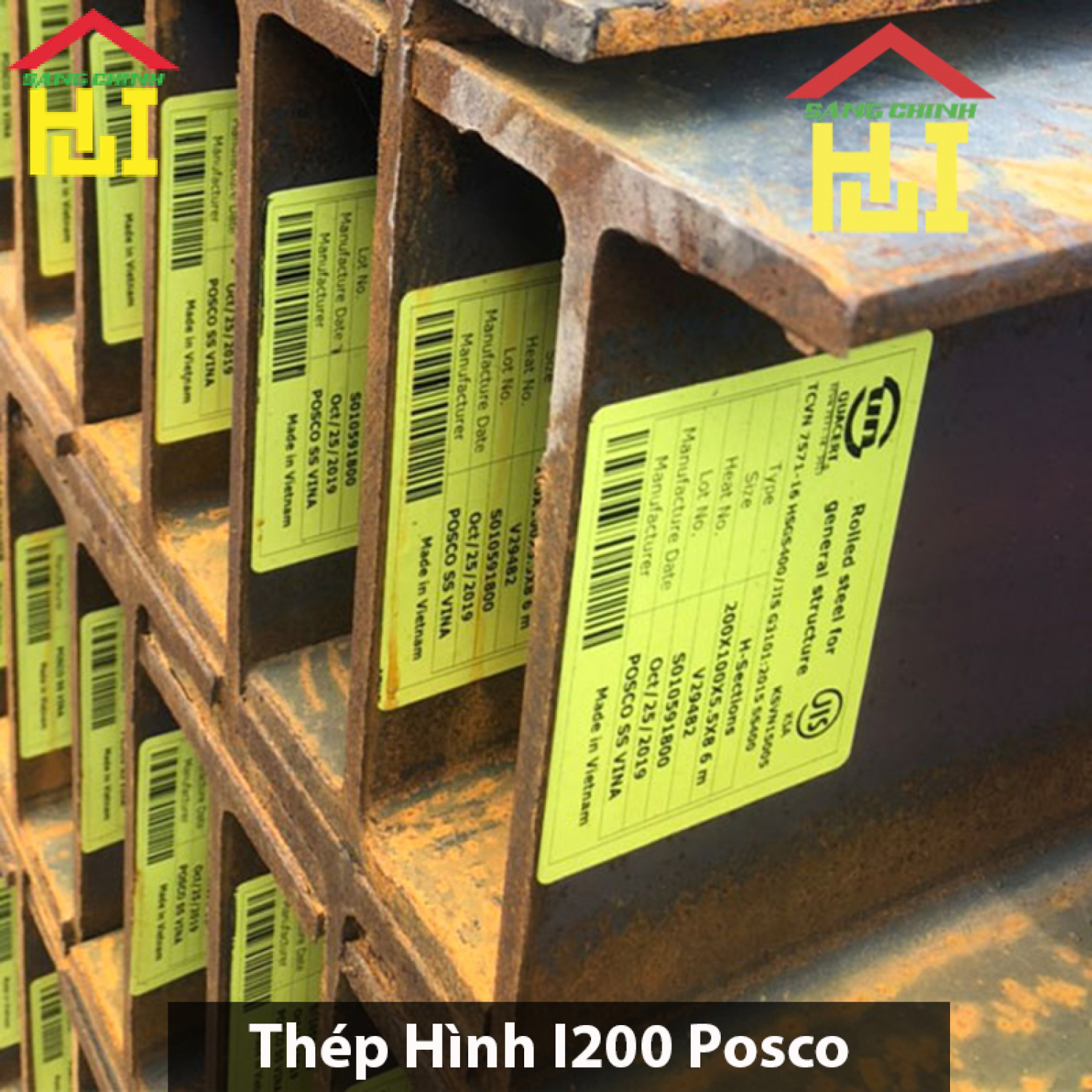 Thép Hình I200 Posco