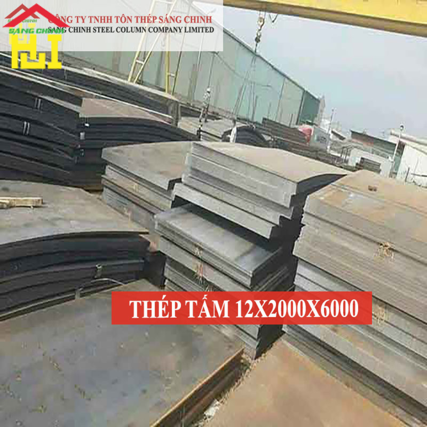 Thép tấm SS400/Q235B/A36 12 x 2000 x 6000