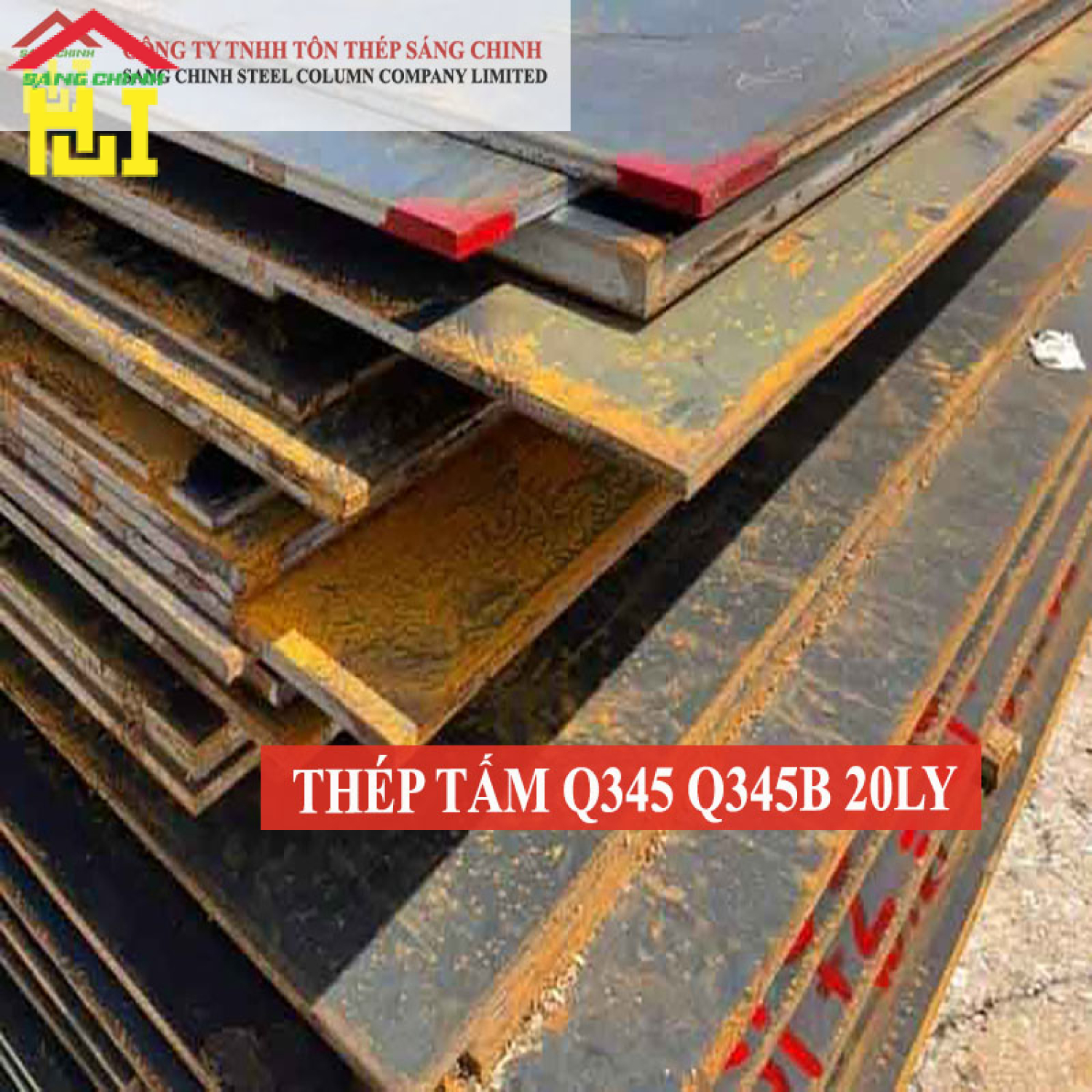 Thép tấm Q345/Q345B 20 ly