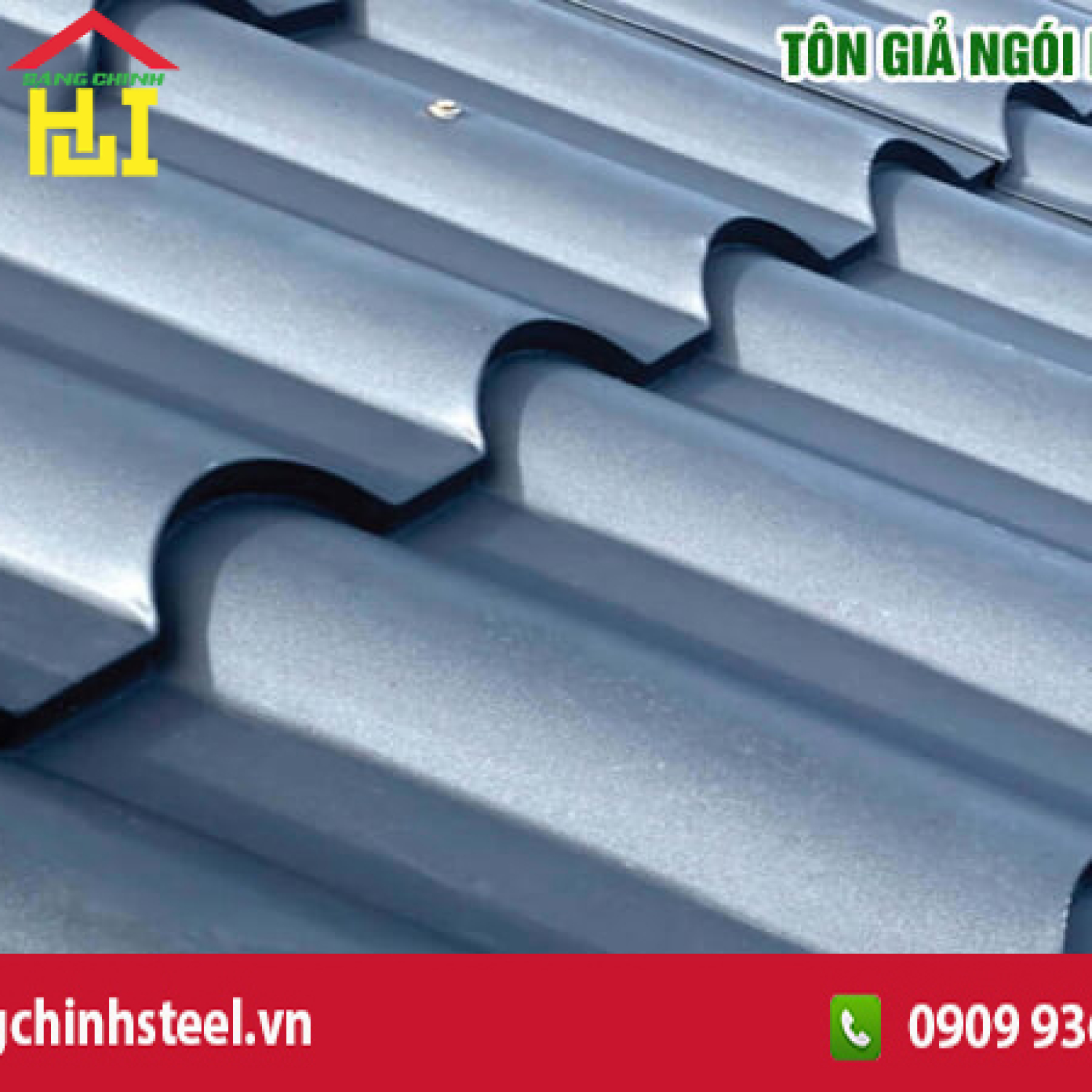 Tôn giả ngói màu xanh đen