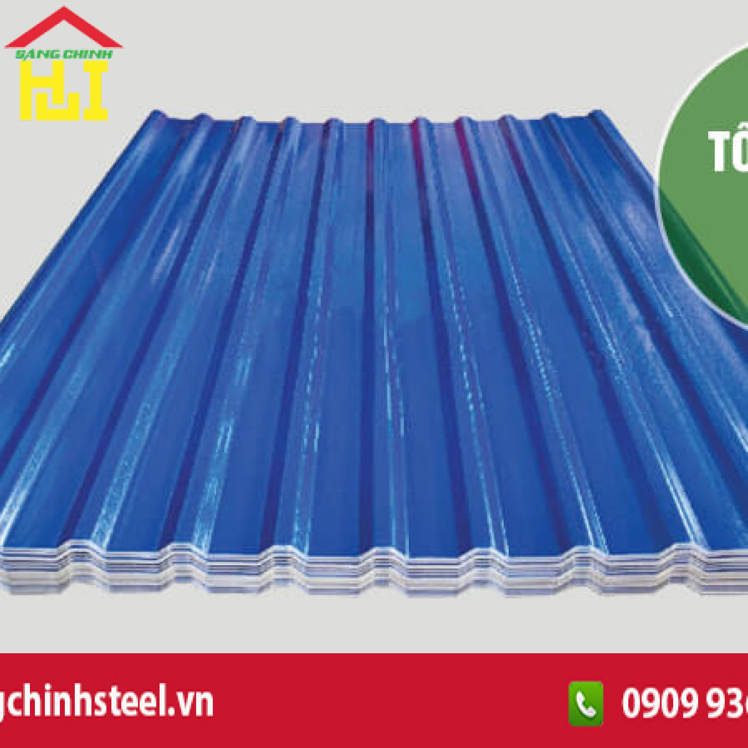 Tôn nhựa màu xanh: Giải pháp lợp mái bền vững và thẩm mỹ cho mọi công trình