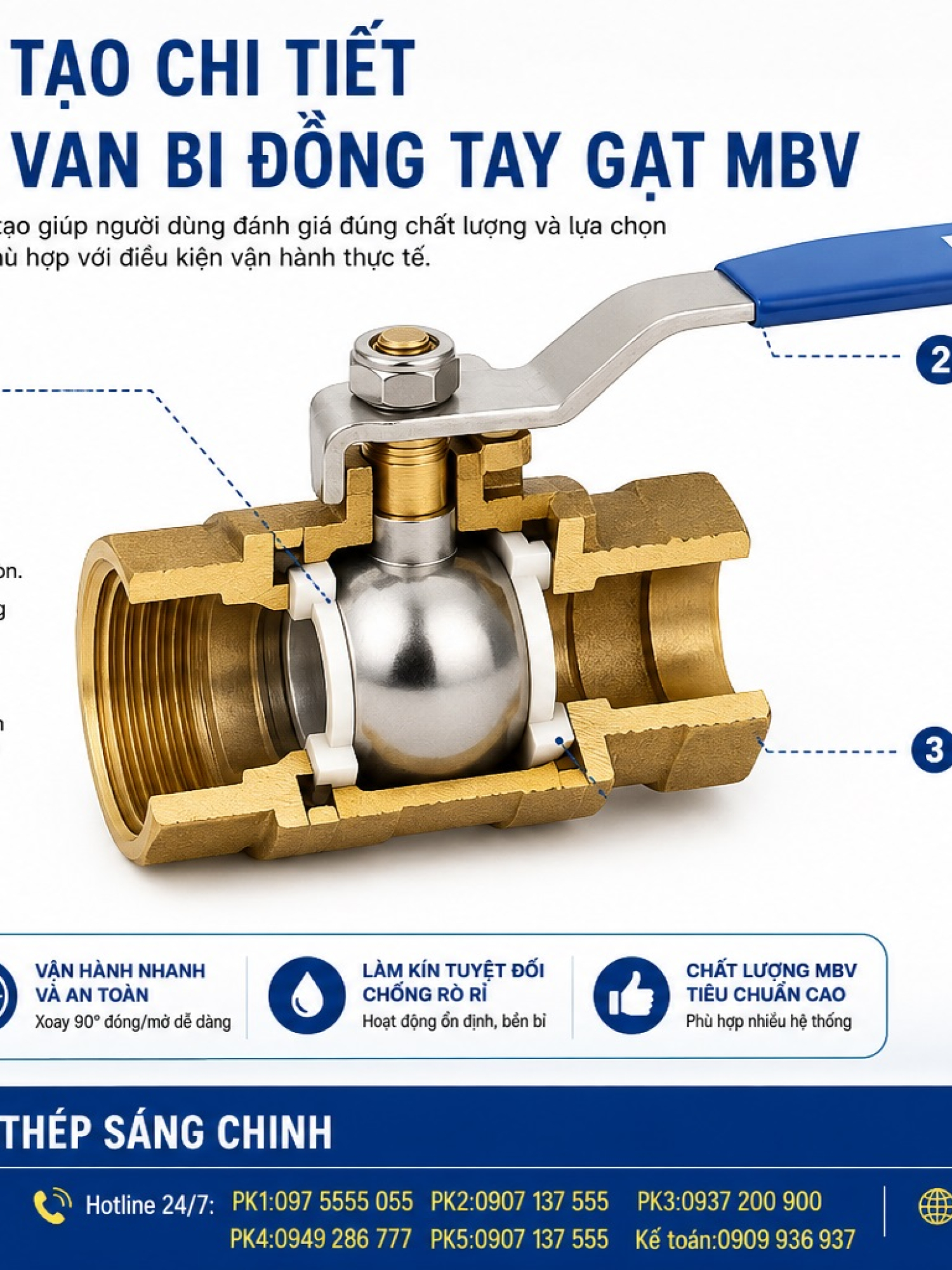 VAN BI ĐỒNG TAY GẠT – MBV