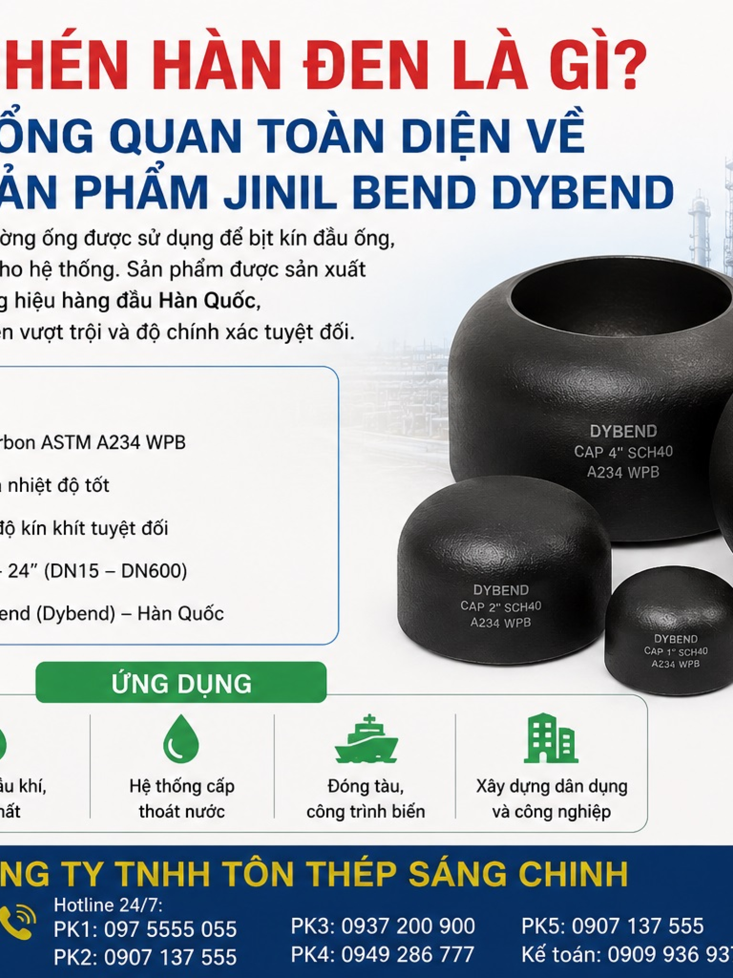 Chén hàn đen (Cap) Jinil bend (Dybend ) – Hàn Quốc