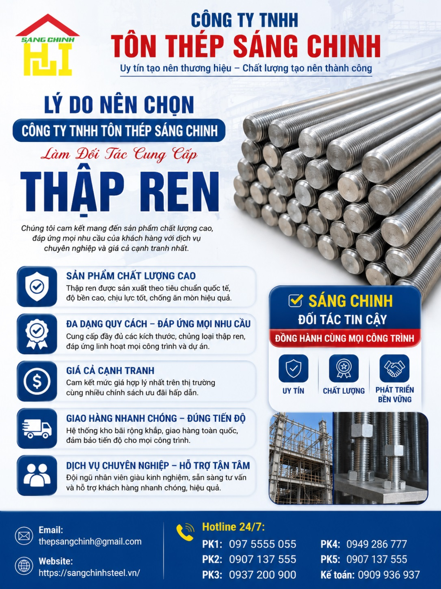 Thập Ren Mạ Kẽm MECH