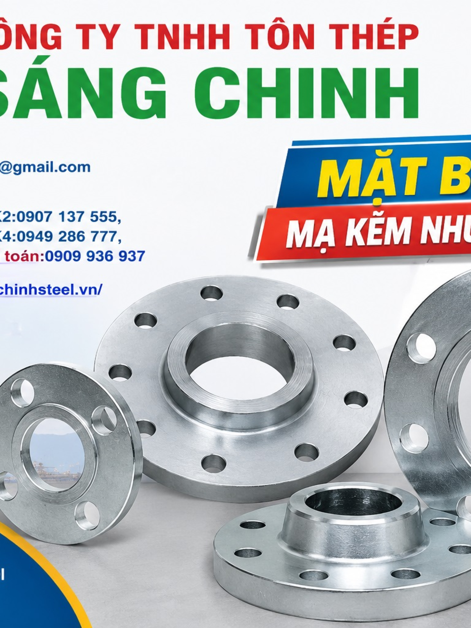 Mặt Bích Mạ Kẽm Nhúng Nóng